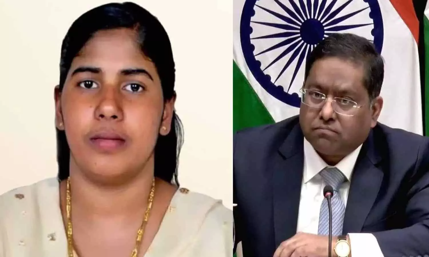 వారితో టచ్లో ఉన్నాం.., నిమిషా ప్రియా కేసుపై విదేశాంగ ప్రకటన వారితో టచ్లో ఉన్నాం.., నిమిషా ప్రియా కేసుపై విదేశాంగ ప్రకటన