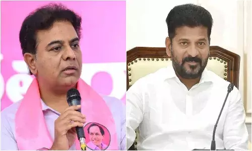 నేను లోకేష్ను కలవలేదు.. కలిసినా తప్పేంటి.? : కేటీఆర్