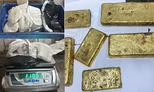 Air Intelligence Unit, gold, Surat airport, Crime