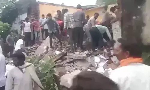 4 students dead, 17 injured ,school roof collapse, Rajasthan, Jhalawar
