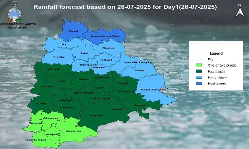 Weather News, Telangana, Rain Alert, Heavy Rains