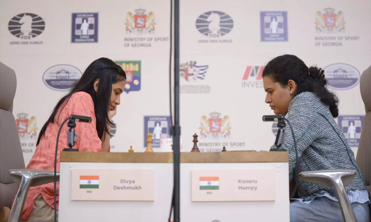 Sports News, Fide Womens Chess World Cup, Divya DeshMukh, Koneru Hampi Sports News, Fide Womens Chess World Cup, Divya DeshMukh, Koneru Hampi