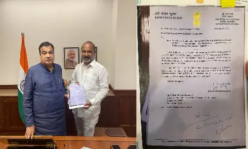 Telangana, Bandi Sanjay, Union Minister Gadkari , CRIF funds to Telangana
