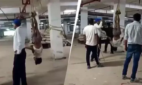 Migrant worker, hung upside down, beaten with sticks, Gurugram, arrest