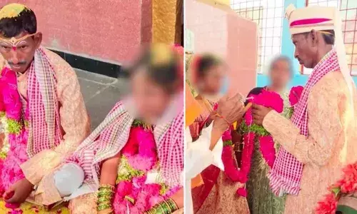 Telangana, Child marriage,  rescued, Nandigam