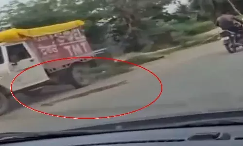 Video : కొండచిలువను బైక్కు కట్టి లాక్కెళ్లిన వ్యక్తి.. నెటిజన్ల ఆగ్రహం