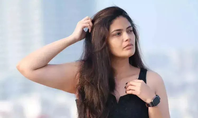 Actress Kalpika Ganesh, father files police complaint, mental health, Tollywood