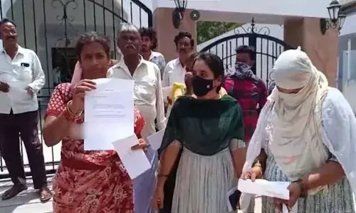 జనసేన ఎంపీ కార్యాలయం వద్ద ఉద్రిక్తత