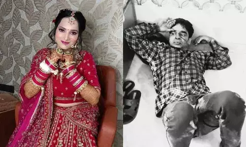 భార్యను చంపి.. డెడ్ బాడీ పక్కన కూర్చుని