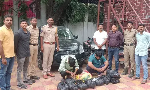 పేరుమోసిన గంజాయి వ్యాపారి అరెస్ట్