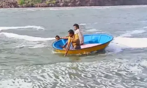 Telangana, Nagakurnool District, Krishna River, Local fishermen