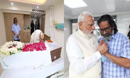 National News, Delhi, Shibu Soren, PM Modi, Hemant Soren