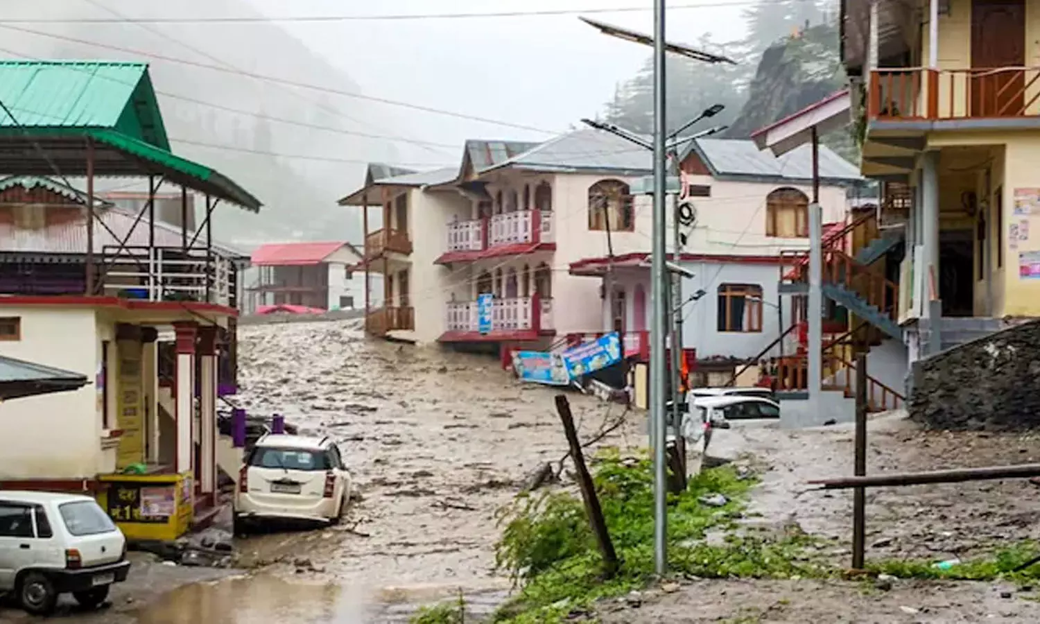 Uttarakhand, flash flood, cuts off key roads, bad weather,rescue ops Uttarakhand, flash flood, cuts off key roads, bad weather,rescue ops