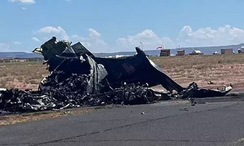 Four killed, medical transport plane crash, Navajo Nation,Arizona