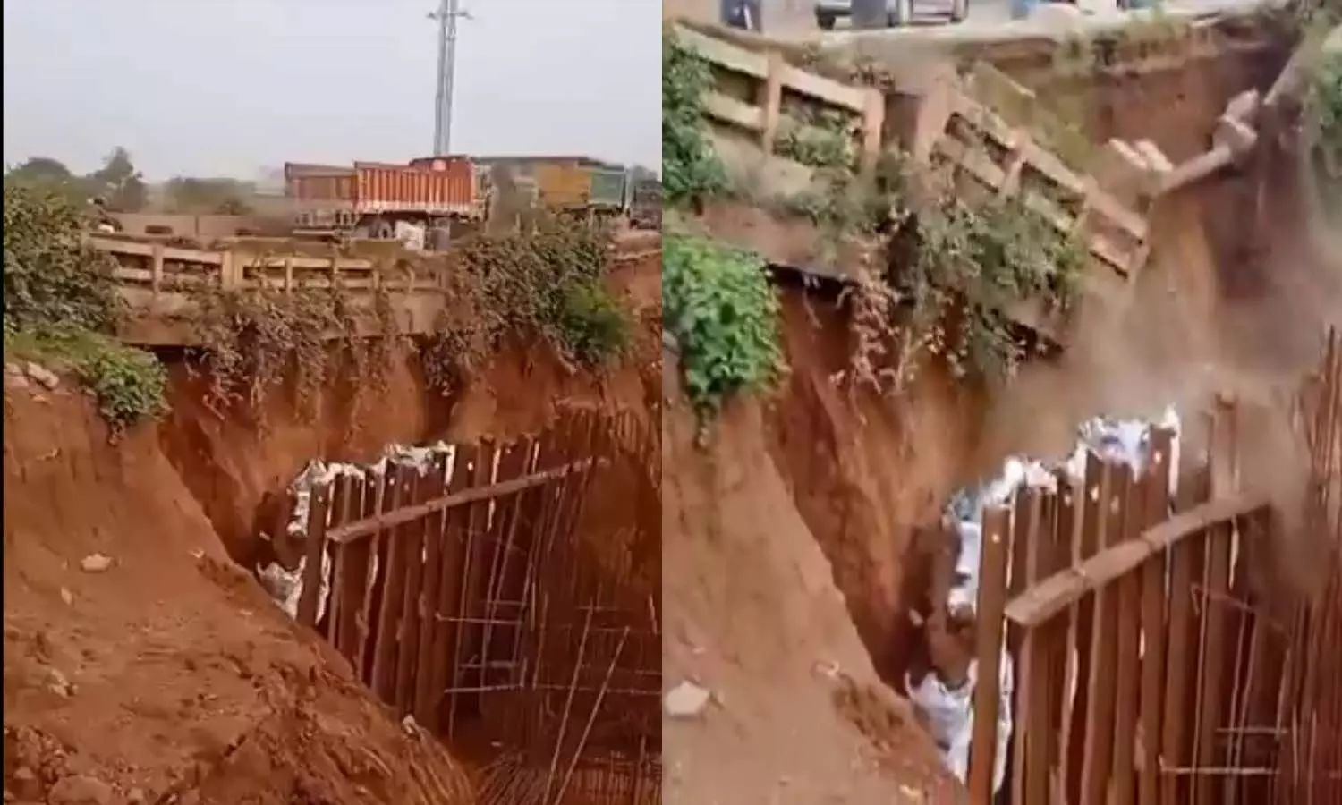 Telangana, Mulugu District, Bridge collapses