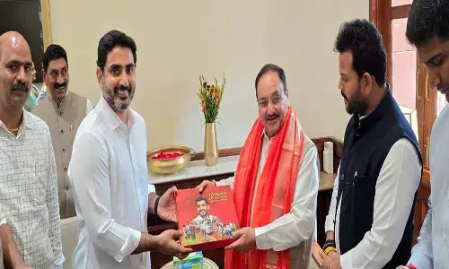 Andrapradesh, Minister Nara Lokesh,  Union Minister JP Nadda, Farmers, Urea Shortage