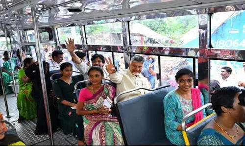 Andrapradesh, AP Government, Cm Chandrababu, Stree Shakti scheme, Free Bus