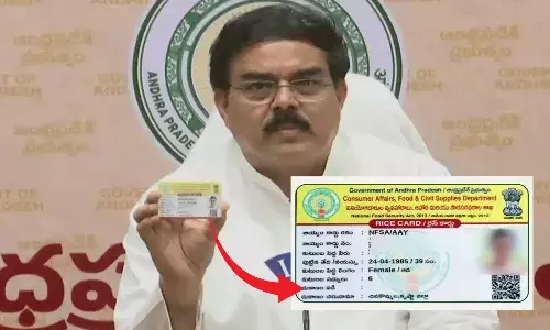 Smart ration cards, Andhra Pradesh, Minister Nadendla Manohar