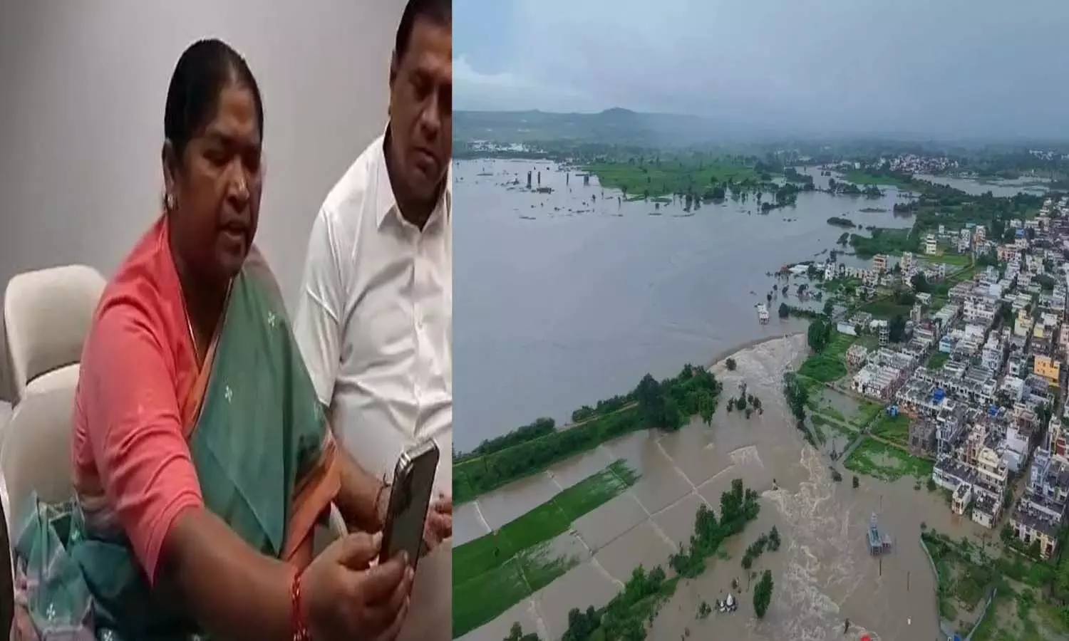 Telangana, Kamareddy district, Minister Seethakka, Heavy Rains, Flash Floods Telangana, Kamareddy district, Minister Seethakka, Heavy Rains, Flash Floods