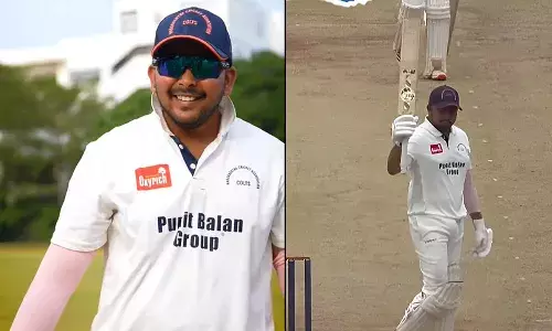 పృథ్వీ షా సరైన మార్గంలో ఉన్నాడు.. చీఫ్ సెలెక్టర్ పొగడ్తలు