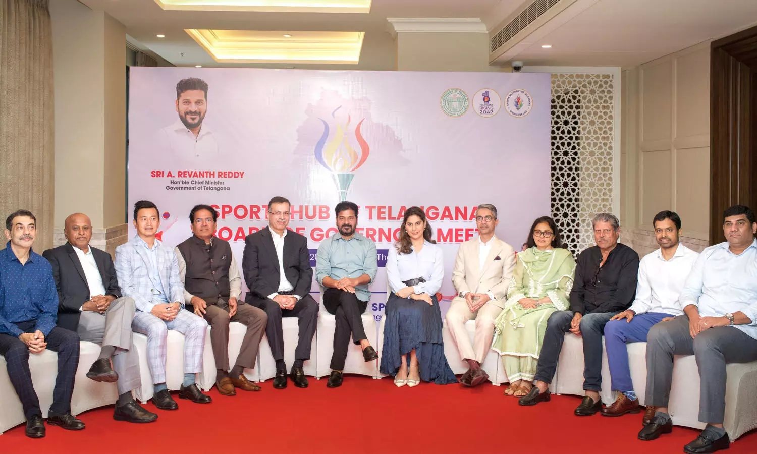 Telangana Sports Hub, sports, CM Revanth Reddy, Konidela Upasana Telangana Sports Hub, sports, CM Revanth Reddy, Konidela Upasana