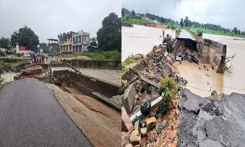 Telangana, Heavy Rains, Floods, Damaged Roads, R&B Minister Komatireddy Venkat Reddy