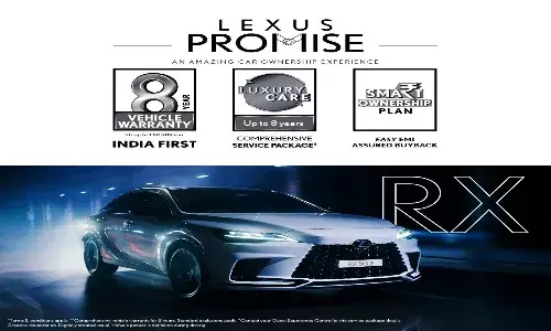 స్మార్ట్ ఓనర్ షిప్ ప్లాన్ ను ప్రవేశపెట్టిన లెక్సస్ ఇండియా