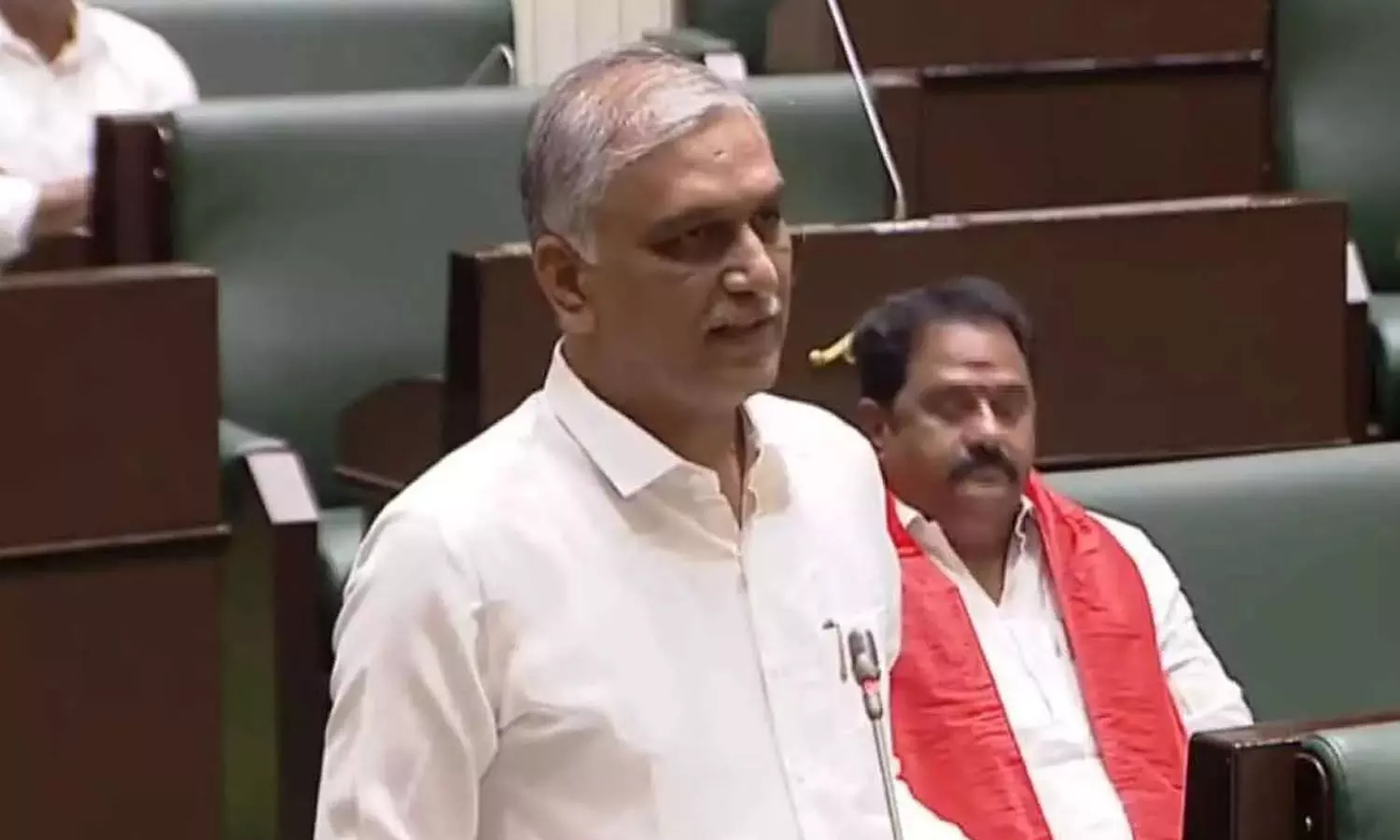 Ex Minister Harish Rao, Medigadda barrage, Telangana, Kaleshwaram Project Ex Minister Harish Rao, Medigadda barrage, Telangana, Kaleshwaram Project