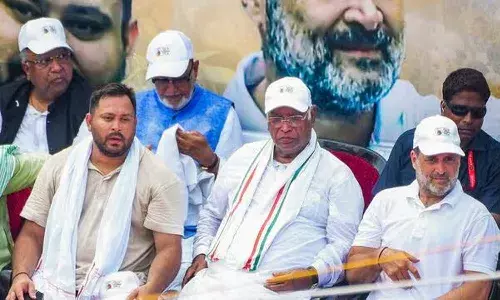 National News, Bihar, Patna, Aicc President Kharge, Bjp, PM Modi, Congress, Rahulgandhi