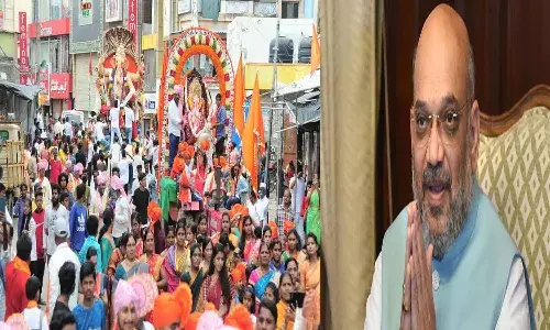 Hyderabad News, Ganesh Procession, Amit Shah, Telangana BJP