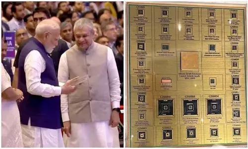National News, PM Narendra Modi,  Vikram-32 bit processor chip,  Semicon India 2025, Ashwini Vaishnaw