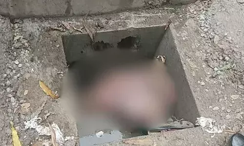 Woman body found in silt catch pit , Chennai, Police suspect murder, Crime