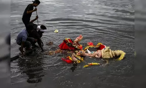 Hyderabad News, Hussain Sagar, Ganesh Idols Immersion,