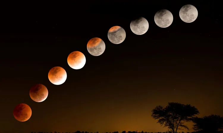 lunar eclips, scientists say, full moon,