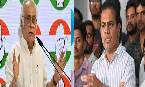 Telangana, Ktr, Congress Leader Jairam Ramesh, Politics, Vice Presidential Election