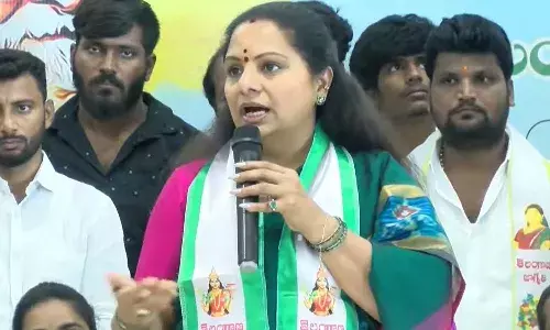 Telangana, Hyderabad, Kalvakuntla Kavitha, Telangana Jagruthi, Brs, Congress, Kcr