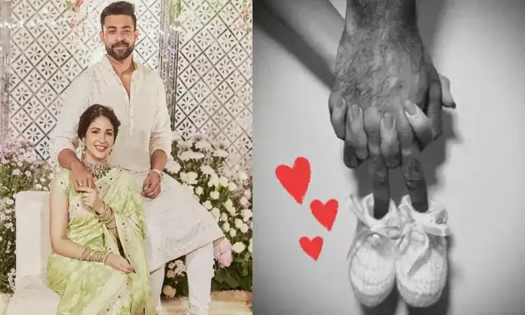 తల్లిదండ్రులైన వరుణ్ తేజ్, లావణ్య