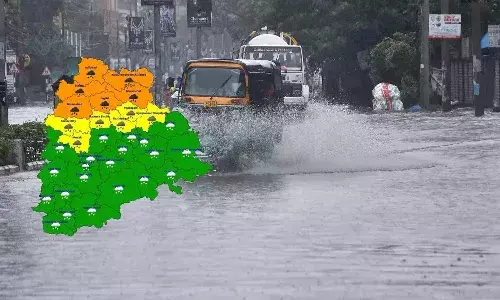 Telangana : రాబోయే నాలుగు రోజులు వర్షాలే..!