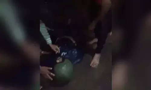 Hyderabad News, Hevay Rain, Floodwater, Youth swept away