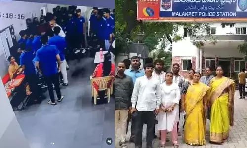Hyderabad : విద్యార్థి దవడ ఎముక విరిగేలా చావబాదిన ఫ్లోర్ ఇంఛార్జ్.. (వీడియో)