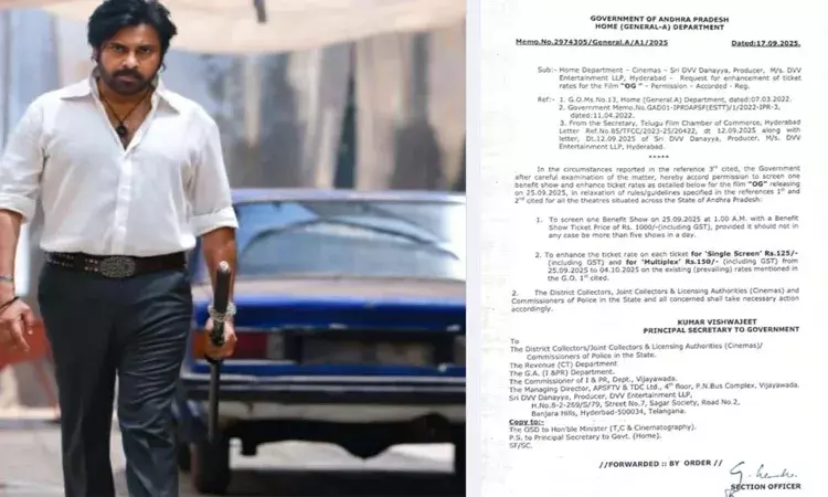 Cinema News, Tollywood,  Andrapradesh, Pawan Kalyan, OG