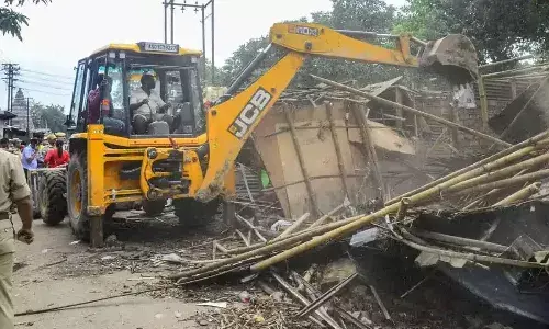 HYDRAA, demolishes, illegal constructions, 100 acres , Gajularamaram