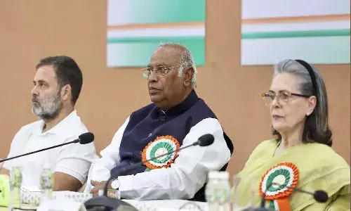 National News, Bihar, Patna, CWC, Soniagandhi, Mallikharjun Kharge, Rahulgandhi