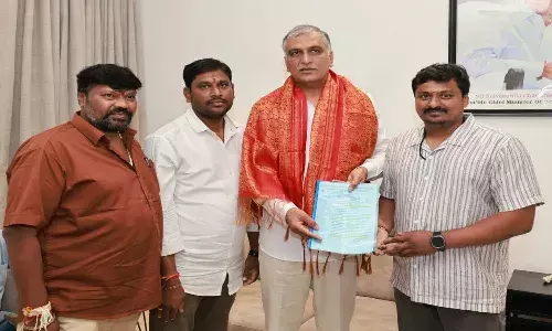 Telangana, Harishrao, Congress Government, Ration Dealers, Non Payment Of Commission