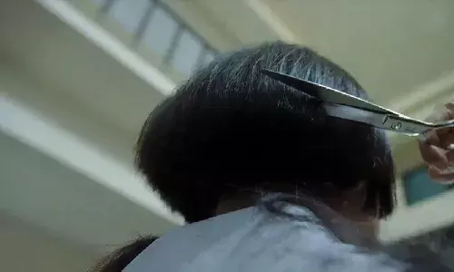 Gujarat teacher, student hair , punishment, not applying oil, dismissed