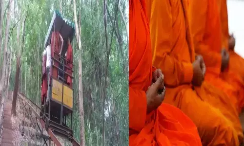 International News, Sri Lanka, Accident, Buddhist monk, Indian national