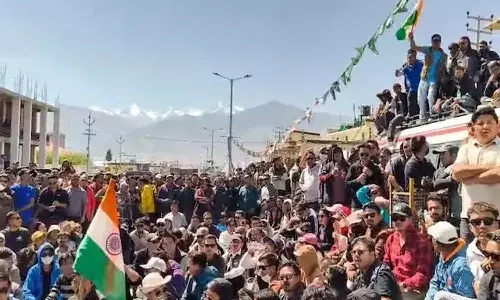 National News, Ladakh, statehood protests, 4 killed, curfew