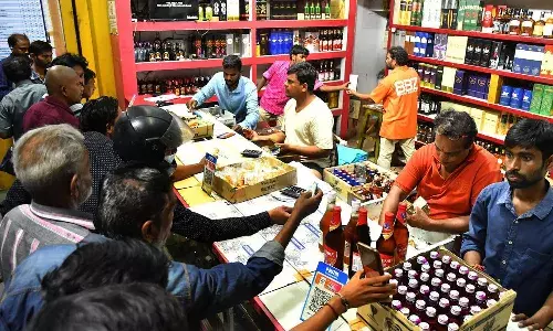 Festive, liquor sale, Telangana , Hyderabad