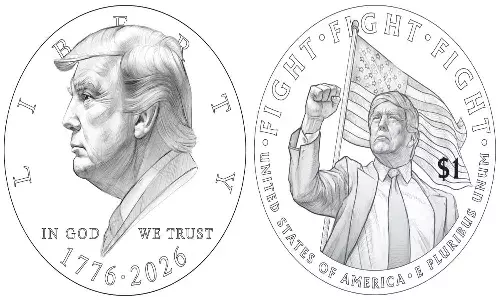 International News, America, President Donald Trump, 250th independence celebrations, $1 Trump coin