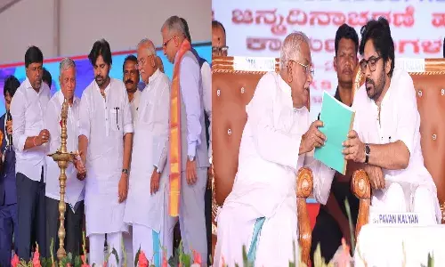 Andrapradesh, Jana Sena chief Pawan Kalyan, Karnataka Tour